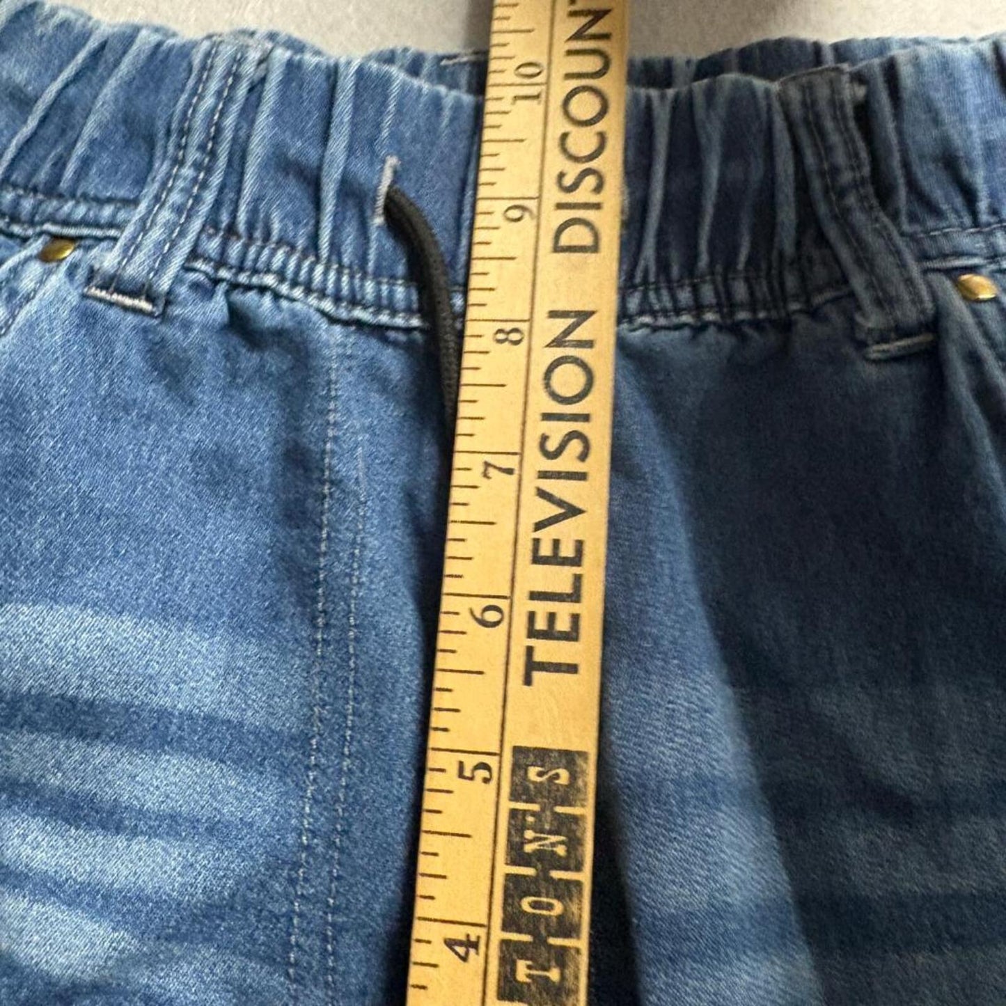 Zumba Wear Marvelous Jogger Pants Mens Medium Blue Denim Gray Sweatpants Hybrid