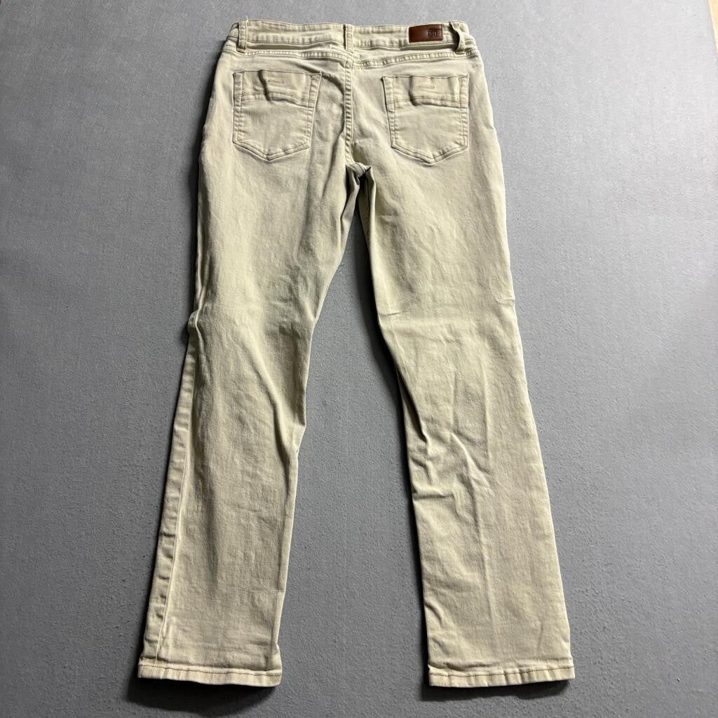 RSQ Jeans Mens Super Skinny Khaki Pants Size 20 Beige Cotton Blend Stretch
