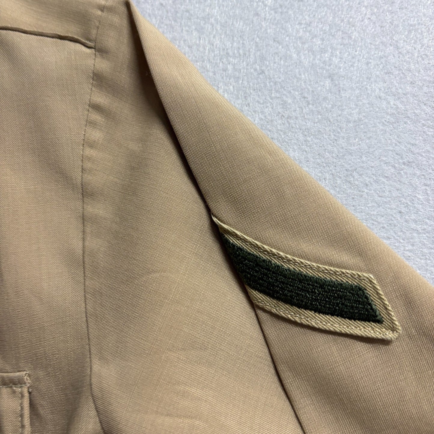 DSCP Valor Collection Uniform Shirt 16.5x36 Fits Like M Khaki Military USA