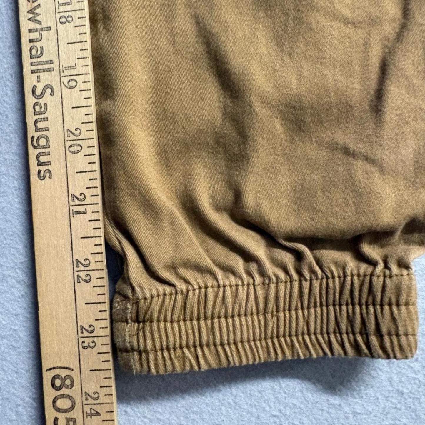 Brooklyn Cloth The Jogger Mens Large Brown Cotton Stretch Twill Jogger Pants
