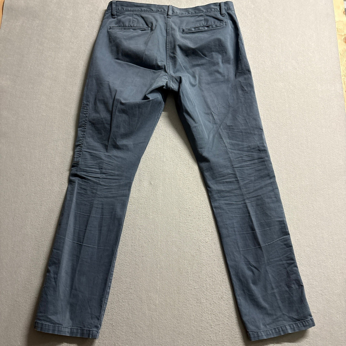 Banana Republic Pants Mens 33x32 Gray Cargo Utility Stretch Straight Leg Chino