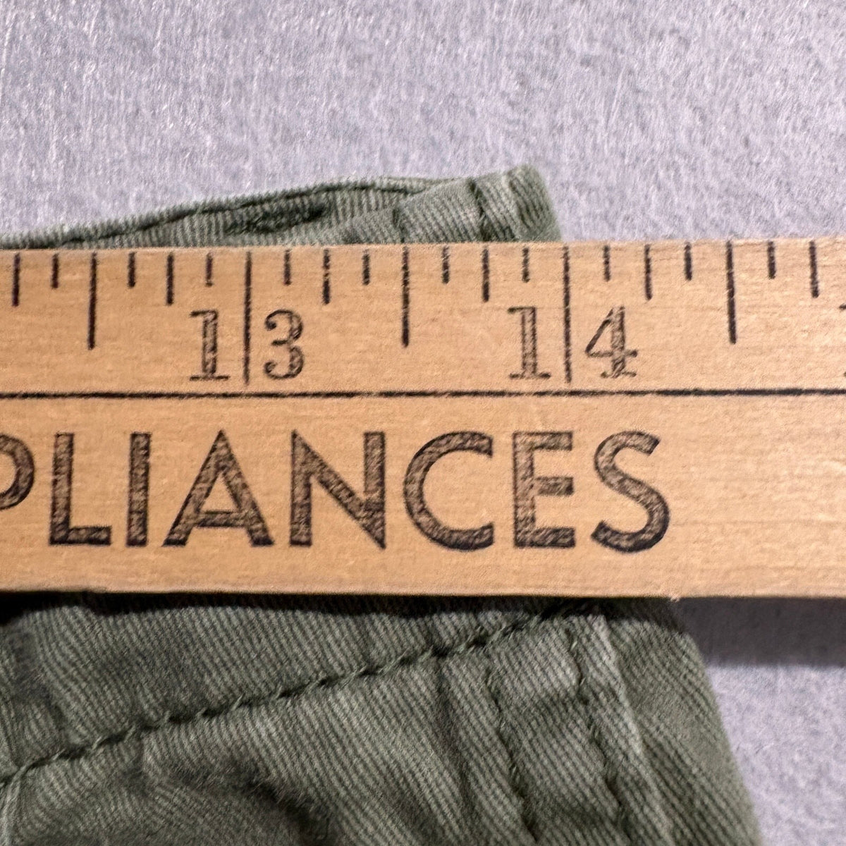 Levis Utility Pants Womens 25 Green Cotton Twill Straight Leg Cargo Carpenter