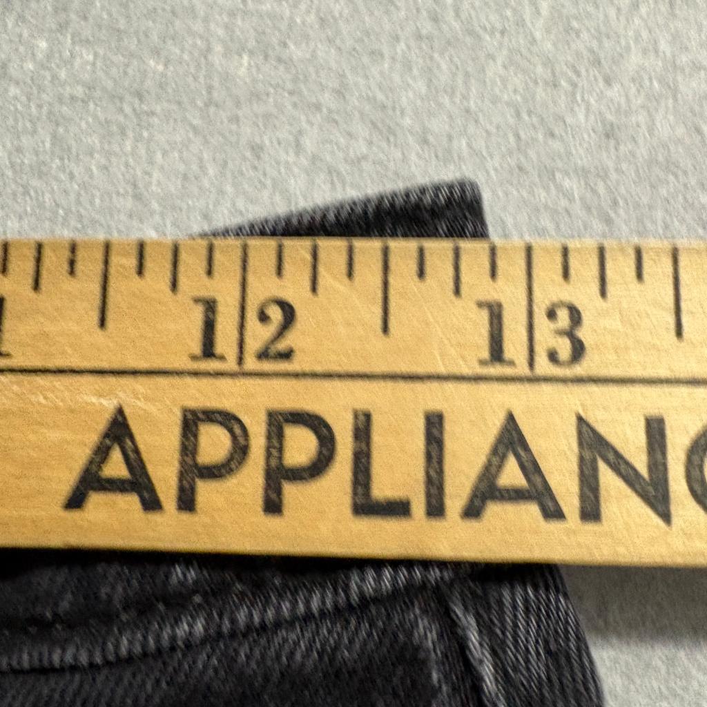 Abercrombie & Fitch The Skinny High Rise Jeans Womens 24/00s Black Button Fly