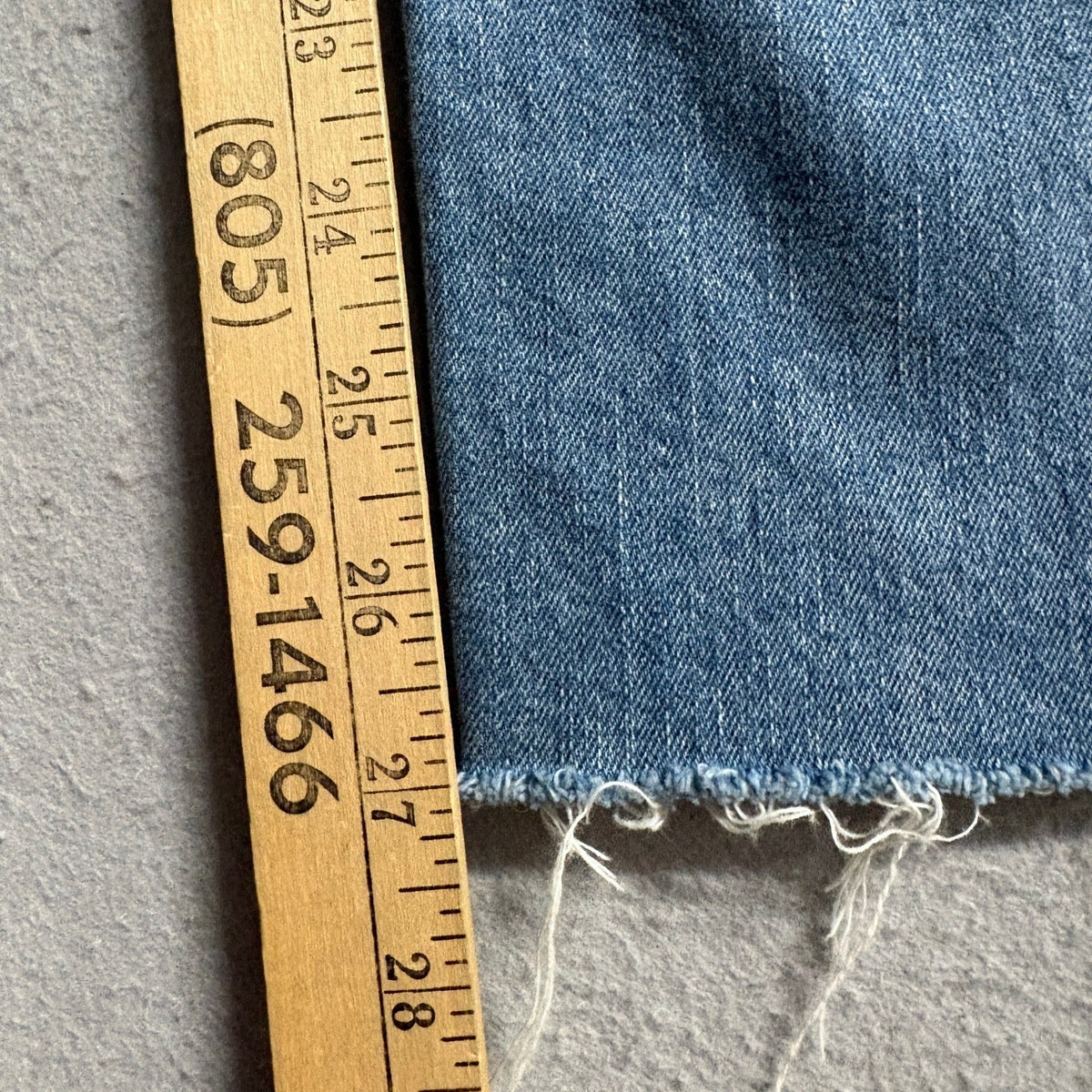 Unbranded Women Blue High Rise Wide Leg Cargo Jeans Size 2 Raw Hem Utility Denim