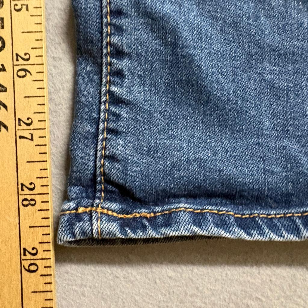 Roebuck and Co Bootcut Jeans Womens Size 2 Blue Denim Stretch Mid Rise