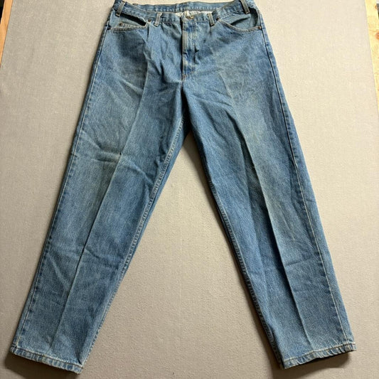 Vintage Denim Express Jeans Womens 38 High Rise Tapered Mom Blue Denim 100%