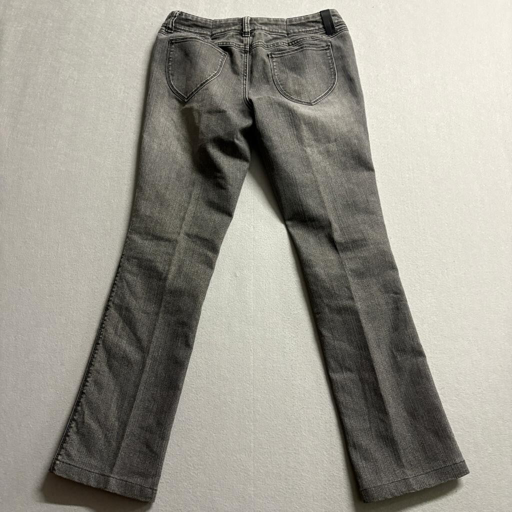Giordano Blues Skinny Fit Jeans Womens 27 Gray Denim Low Rise Stretch Pants