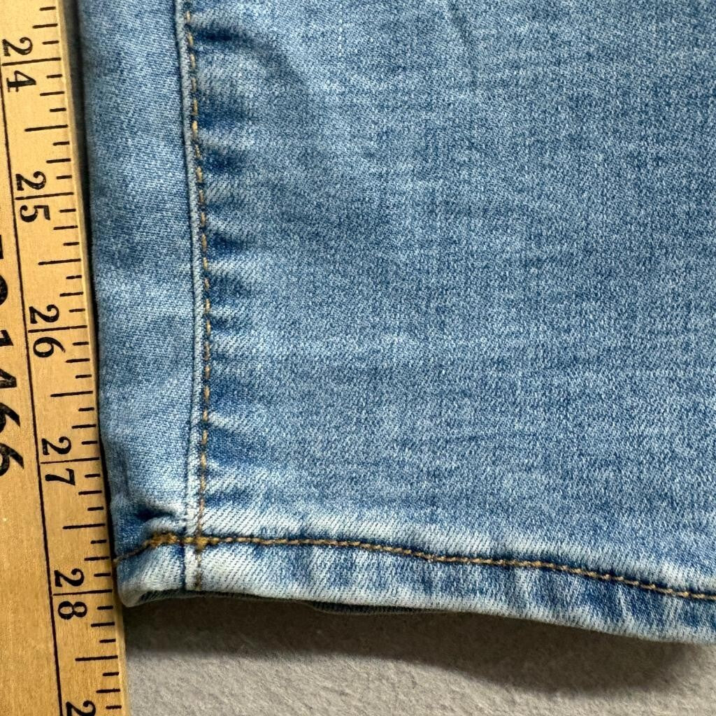 Bold Elements Women Skinny Jeans Size 8 Light Wash Repreve Recycled Denim