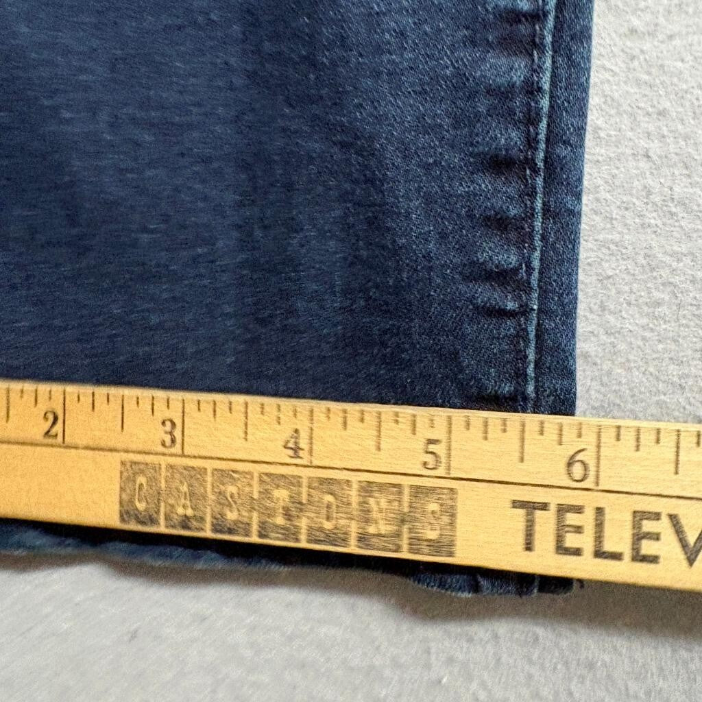 Ace of Diamond Jeans Mens 28x30 Blue Distressed Ripped Slim Straight Stretch