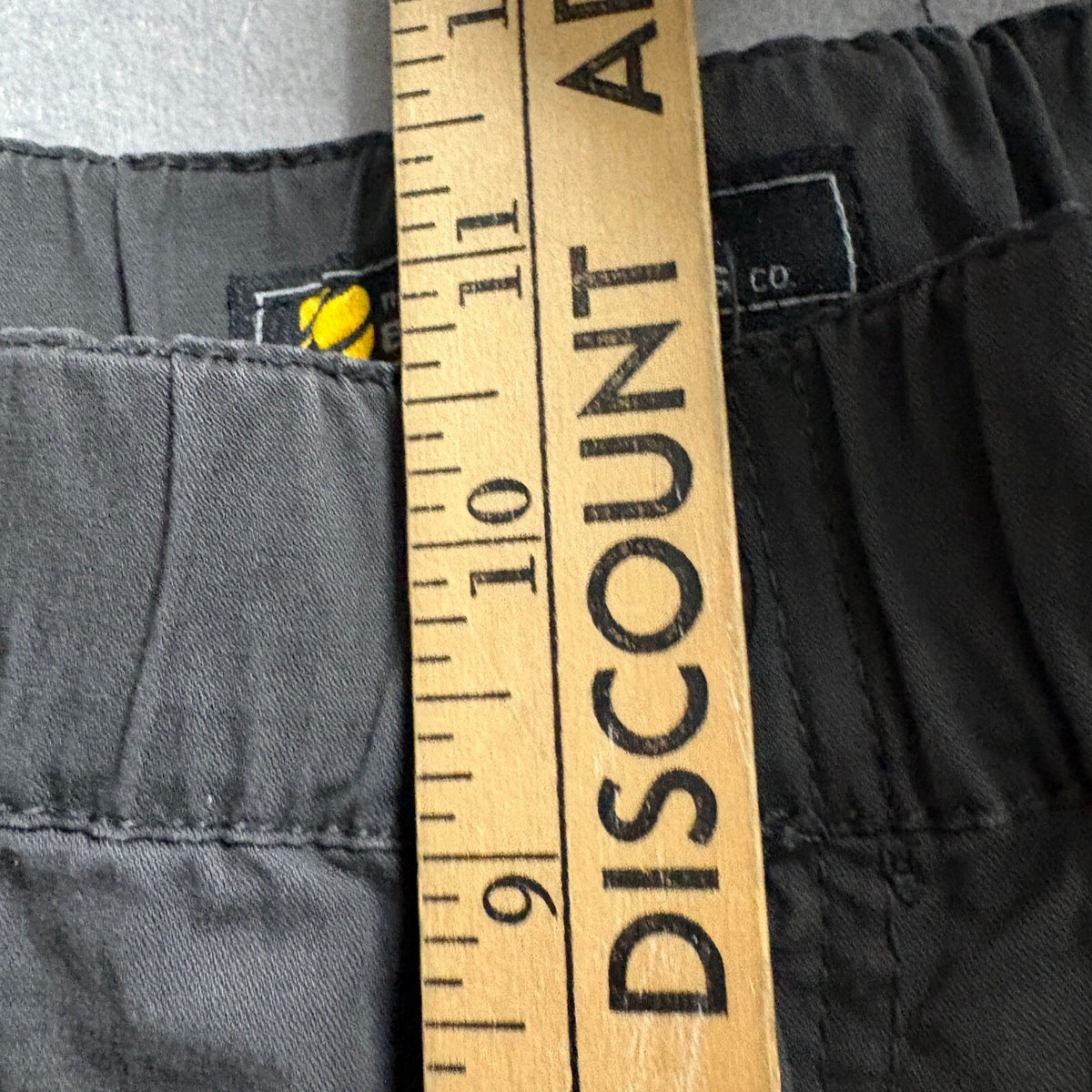 BC Clothing Convertible Cargo Pants Mens Large L x 34 Gray Convertible Shorts