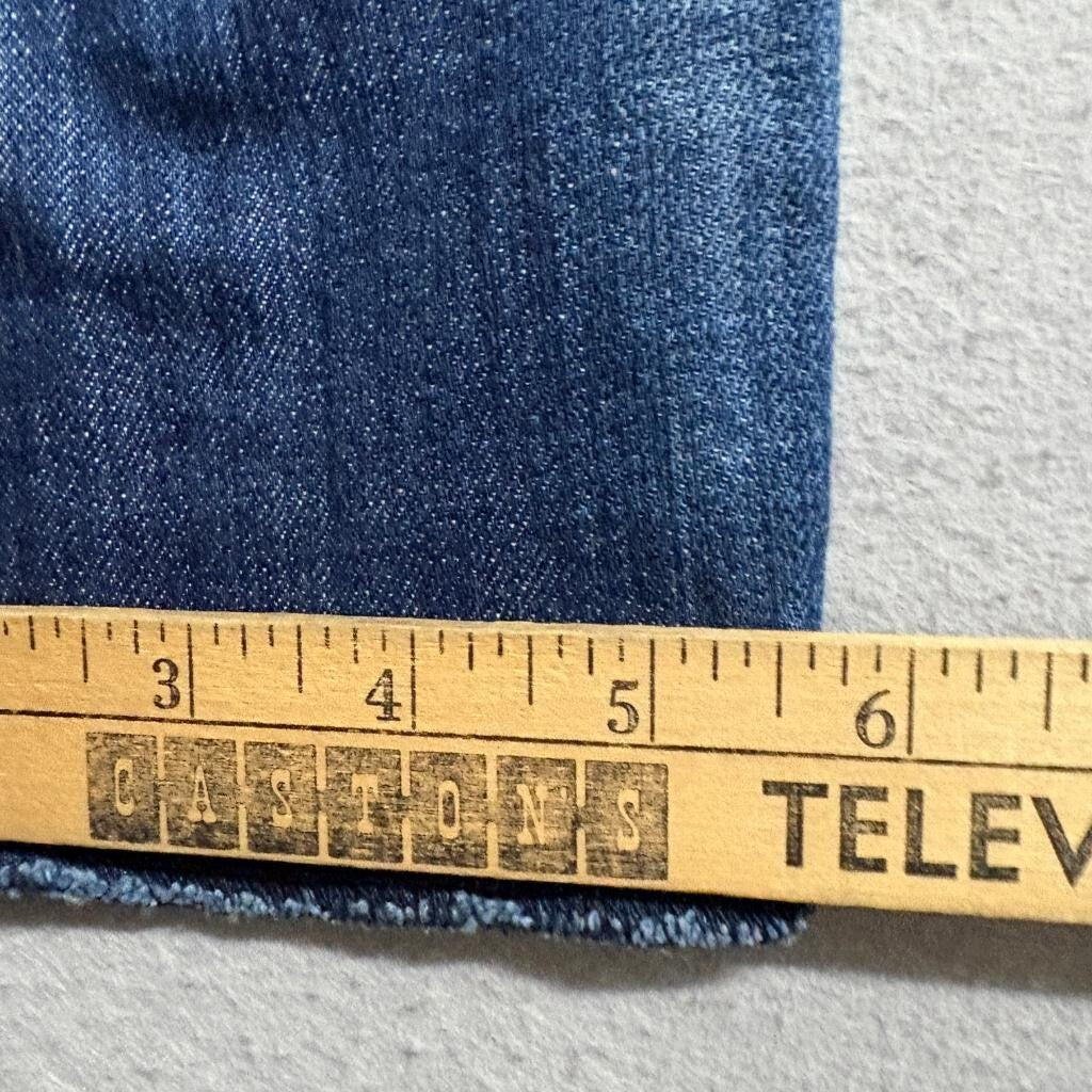 Current Elliott The Cropped Roller Jeans Womens Size 26 Wildcard Destroy Blue