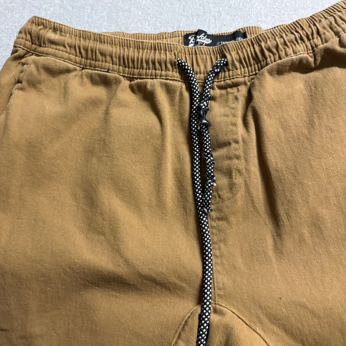 Brooklyn Cloth Co The Jogger Mens Large Tan Brown Ankle Zip Elastic Waist Pants - Photo 11