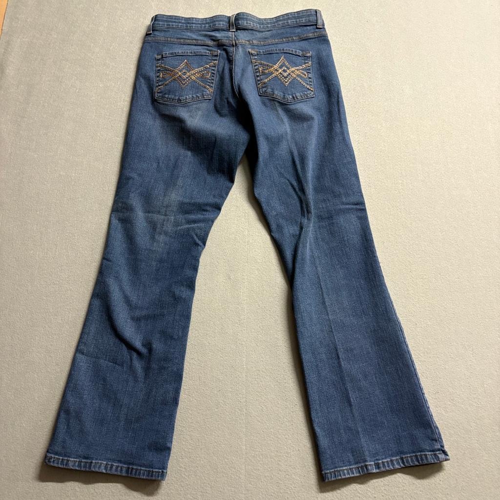 Lee Sinfully Soft Bootcut Jeans Womens Size 10 Medium Blue Stretch Denim