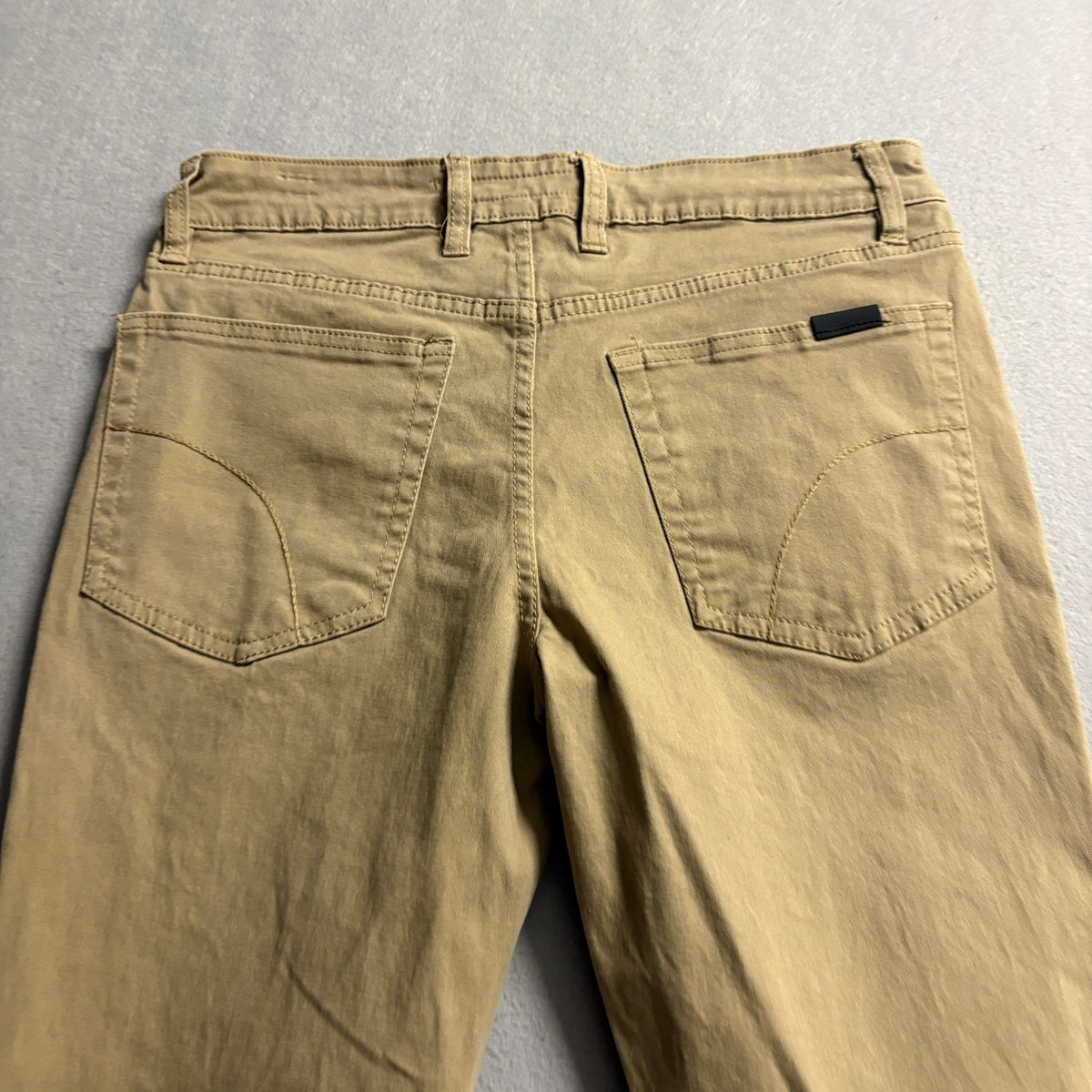 Joe's Jeans Boys Size 18 Khaki Tan Stretch Straight Leg Denim Pants