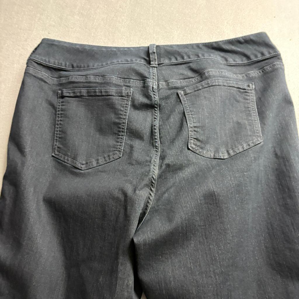 Torrid Jeggings Womens 22R Black Super Stretch Denim Skinny Jeans Plus Size 22