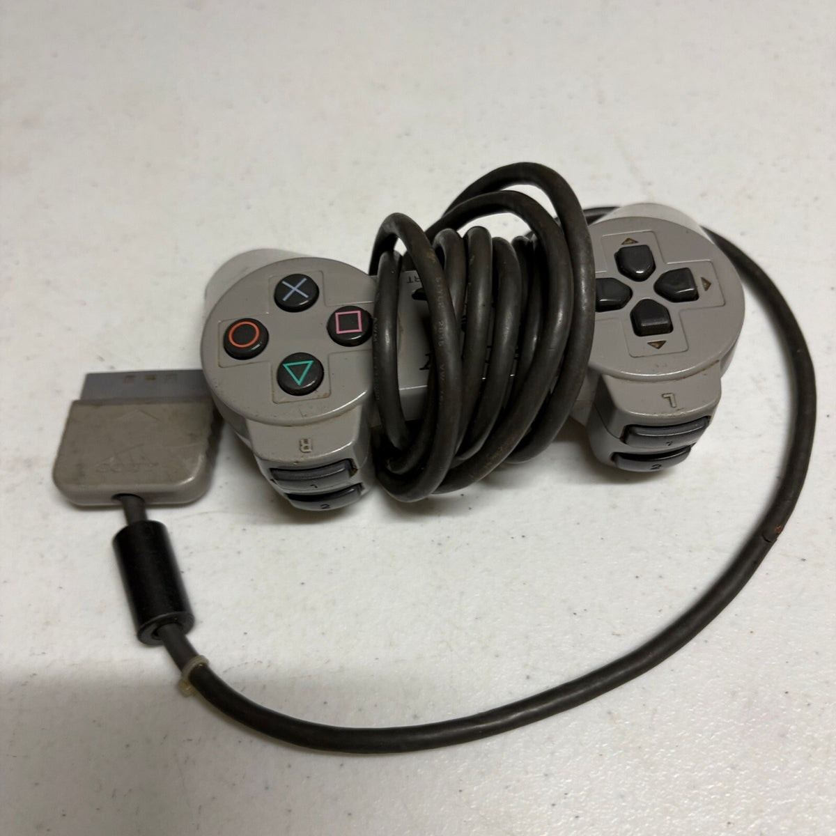 Sony PlayStation 1 Original Controller Grey Wired Gamepad PS1 PSX SCPH-1080