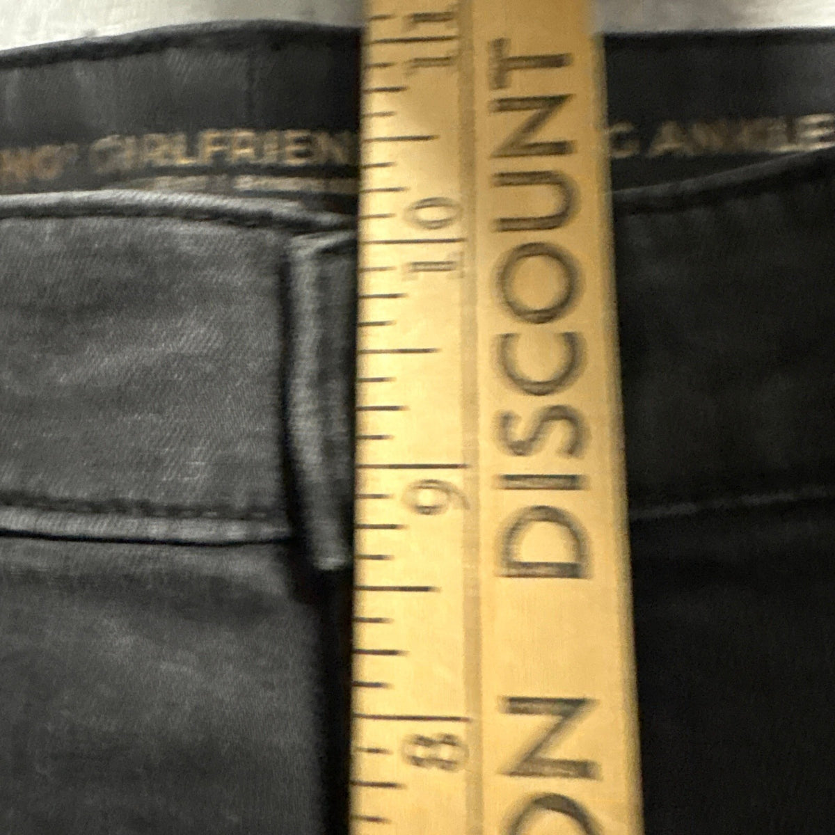 Chicos So Slimming Girlfriend Slim Leg Ankle Jeans Sz 0T Gray Beaded Floral Hem