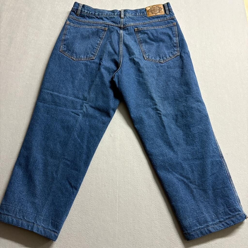 Guide Gear Thinsulate Lined Jeans Mens 38x30 Blue Denim Insulated Work Pants