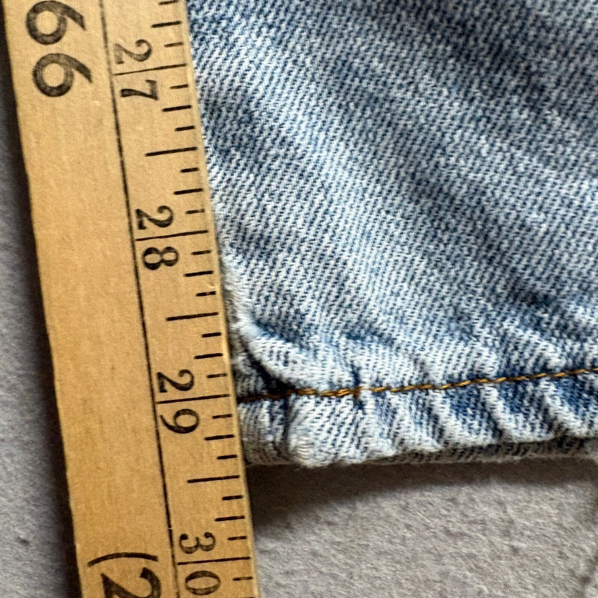 SO.N.G Womens High Rise Cargo Jeans Size 1/25 Blue Light Wash Straight Leg 28x29