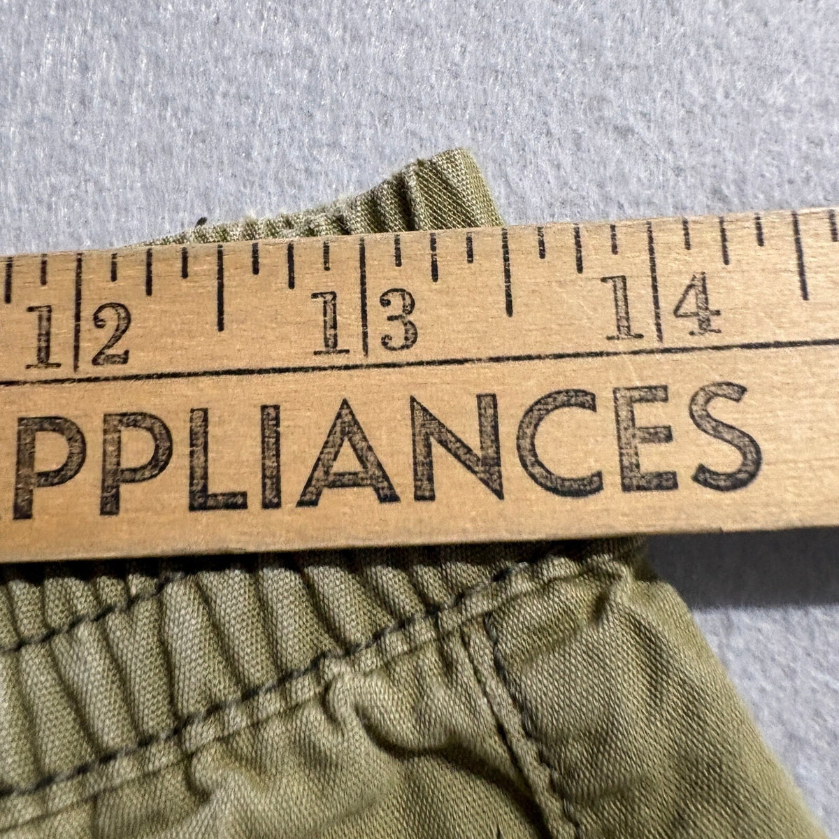 Divided H&M Cargo Pants Womens Size 0 Olive Green Wide Leg High Rise Y2K Cotton