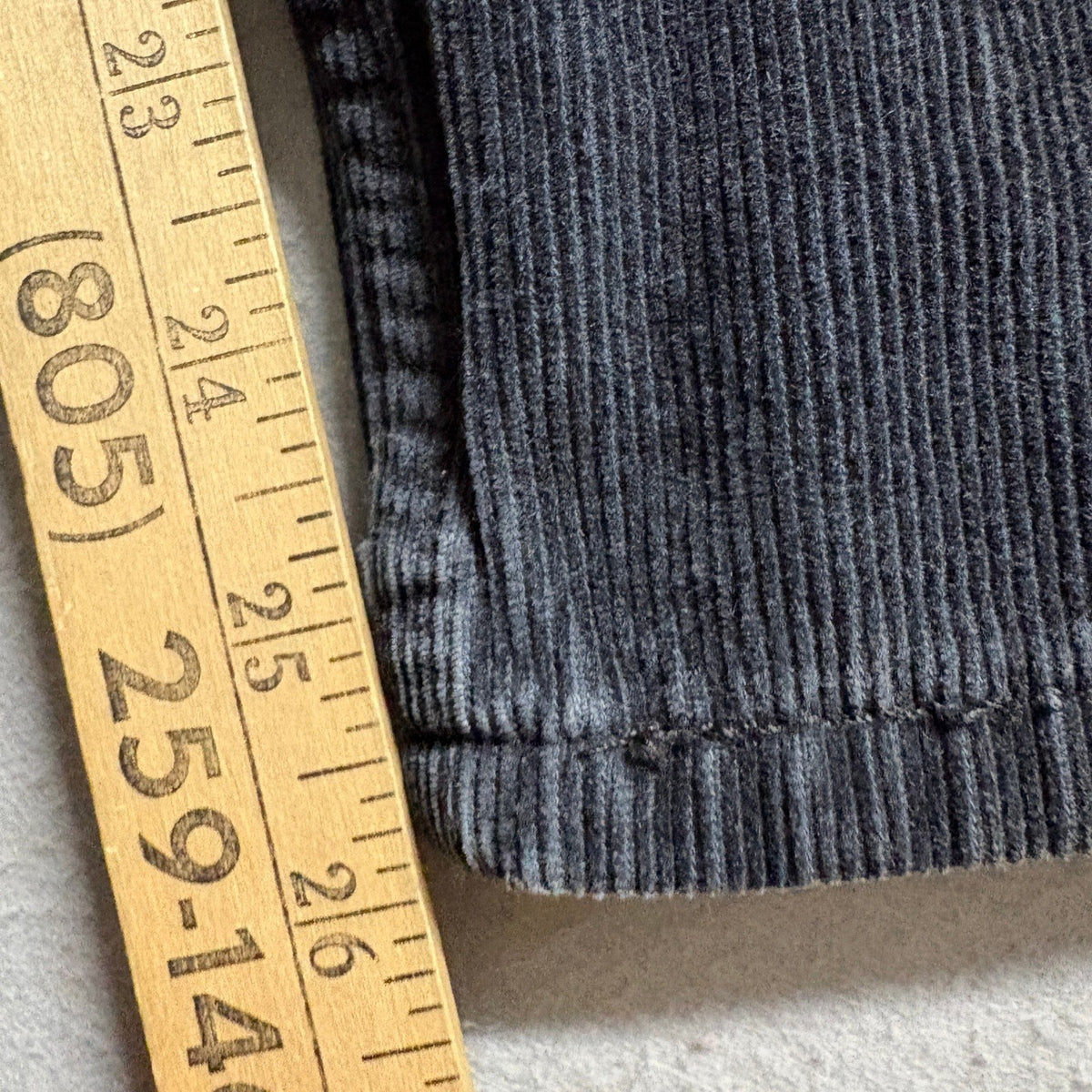 Levis 502 Mens Black Corduroy Tapered Leg Jeans W30 L30 Black Fine Cord Pants