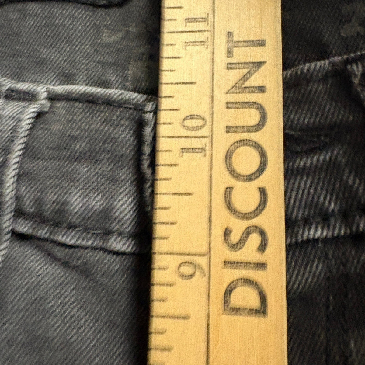 Denizen from Levis 216 Slim Fit Jeans Mens 31x30 Gray Black Stretch Denim