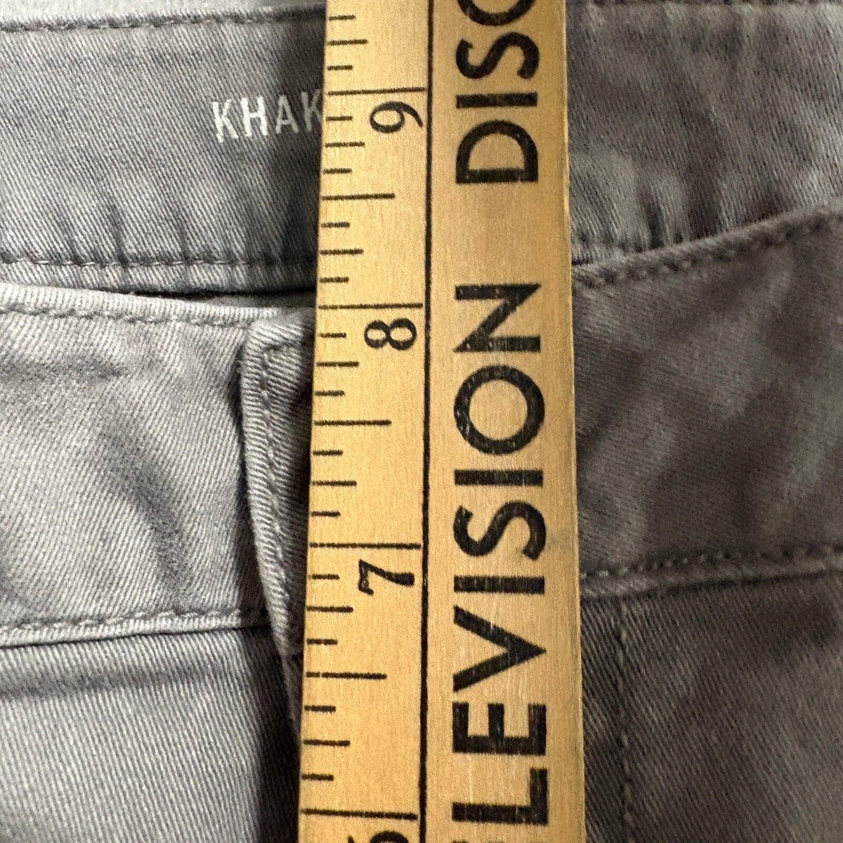 Gap Khakis Womens Cargo Pants Size 4 Regular Gray Skinny Stretch 1969 Utility