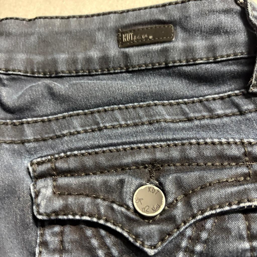 Kut from the Kloth Natalie High Rise Bootcut Jeans Womens Size 6 Blue Denim