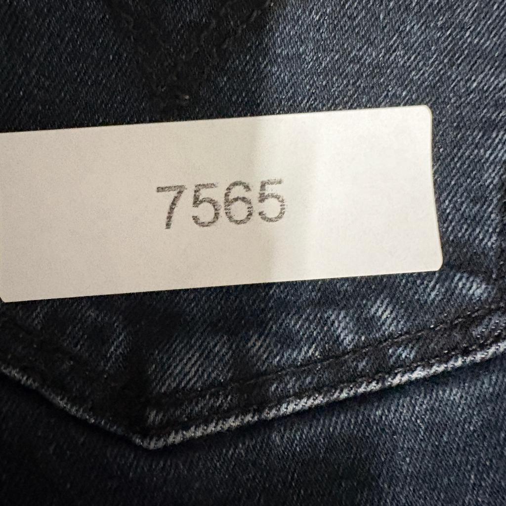 Levi's 710 Super Skinny Jeans Womens 27 Dark Wash Raw Hem Stretch Denim W27 L30