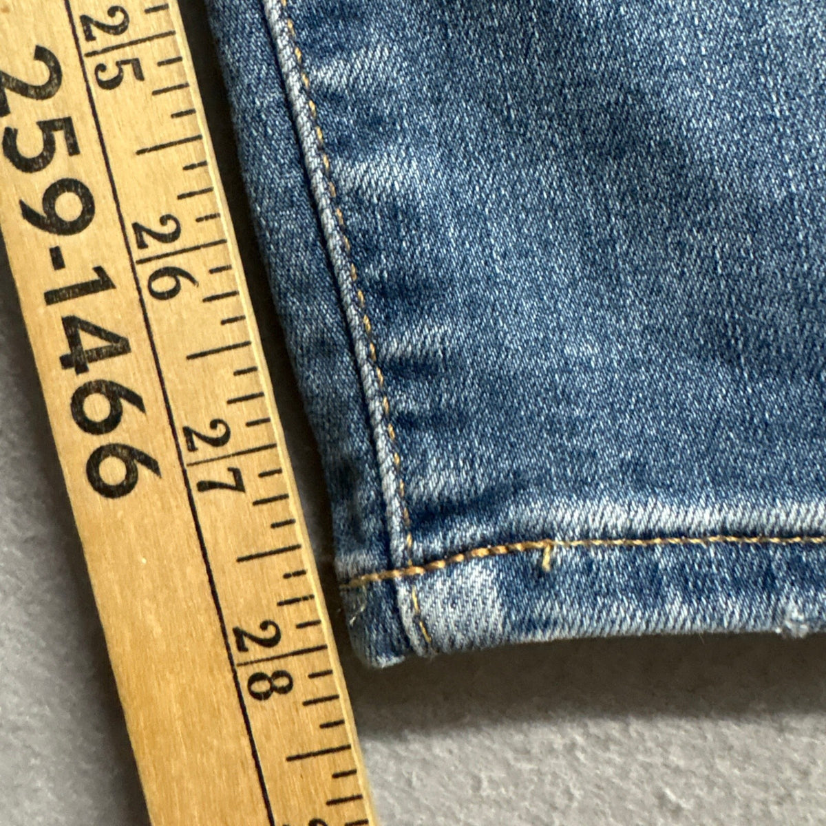 J.Crew Toothpick Skinny Jeans Womens 31 Blue Denim Stretch Ankle Inseam 28