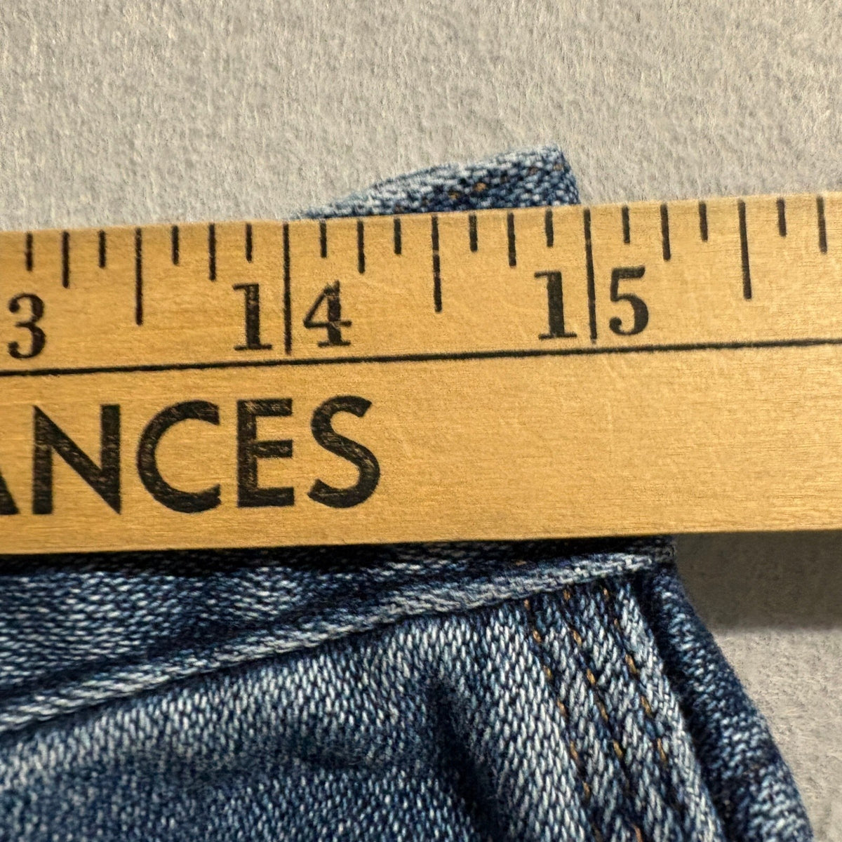 Free People Jeans Womens 30 Blue Denim Straight Leg Mid Rise Stretch Turkey Made