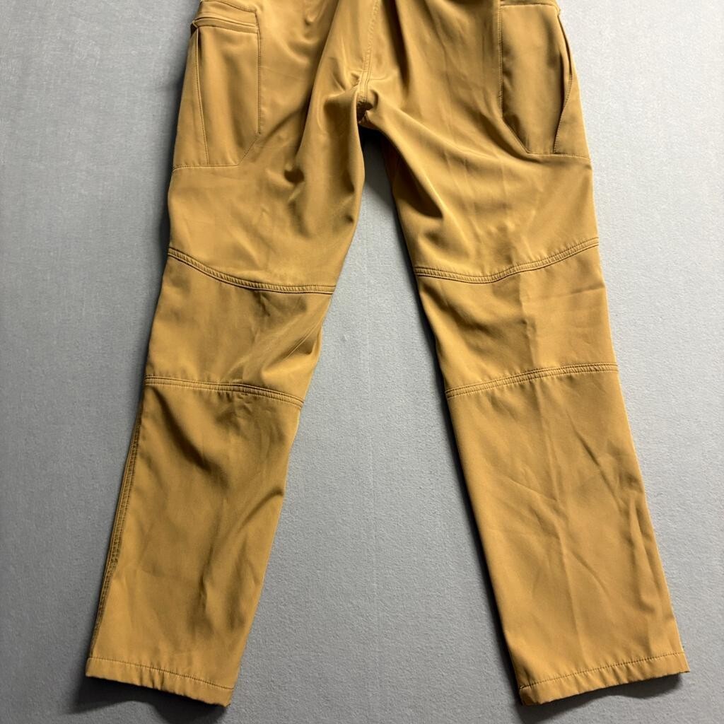 Unbranded Mens Tactical Cargo Pants XL Brown Polyester Hiking Outdoor Utility