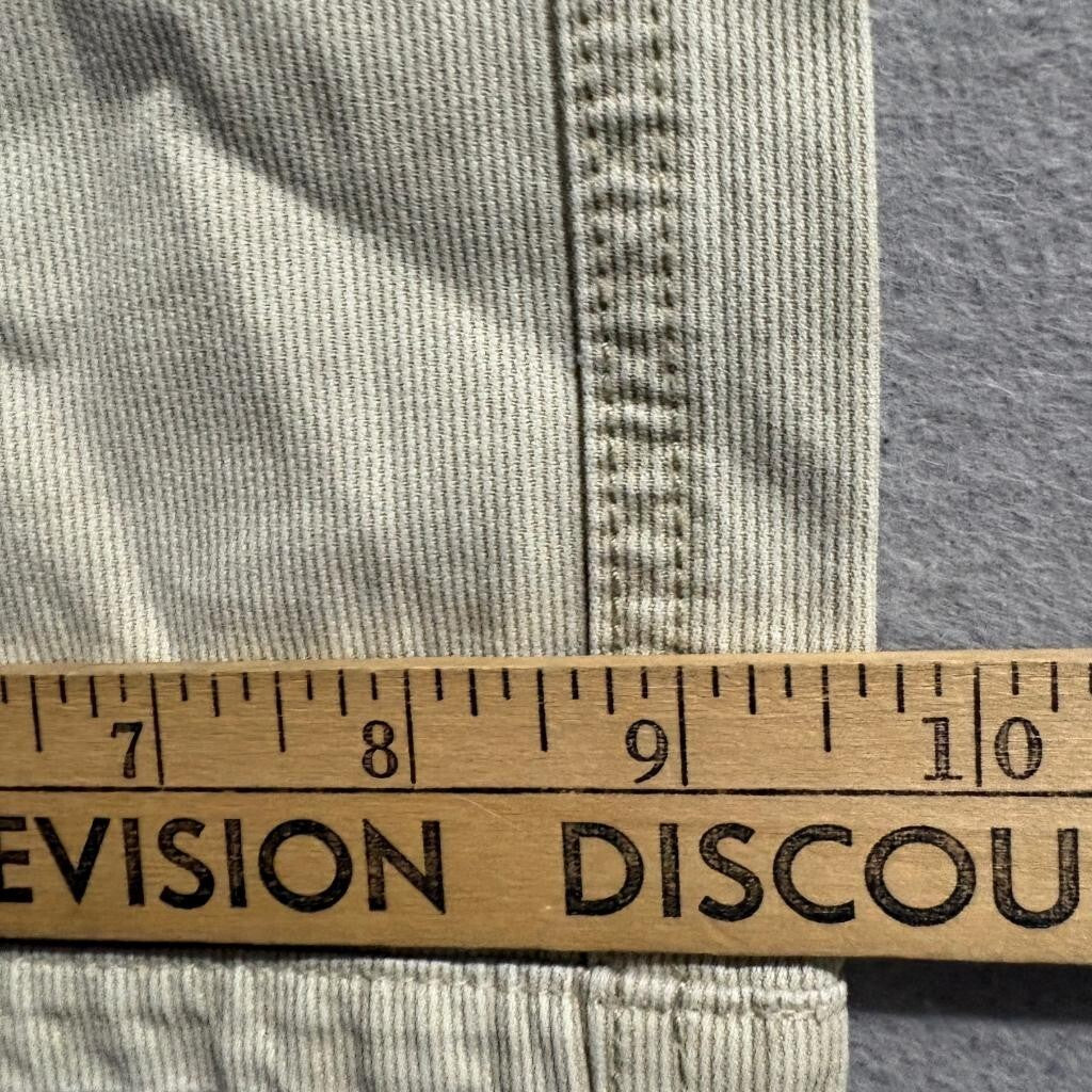 Alberto Tim Corduroy Pants Mens 54 Beige Fine Cotele Straight Leg Cord Pants