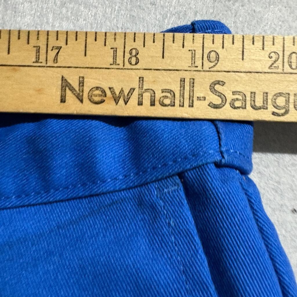 Dickies 874 Original Fit Work Pants Mens 40x32 Royal Blue Twill Chino