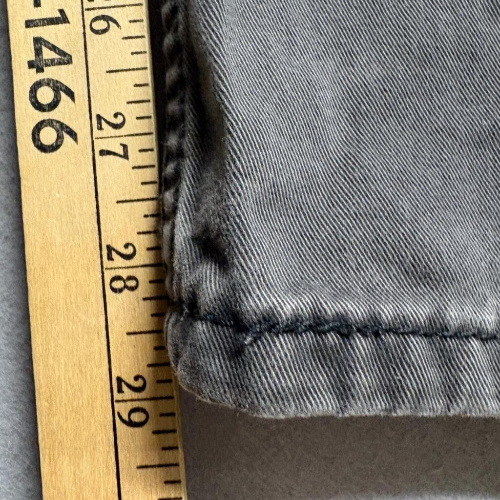 Levi's 514 Slim Straight Jeans Mens 29x30 Gray Denim Cotton Pants