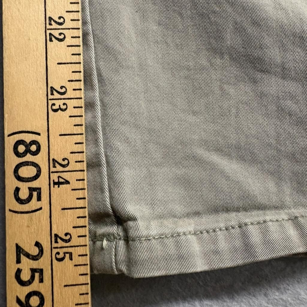Universal Thread Cargo Pants Womens 4 Green Cotton Blend Stretch Wide Leg