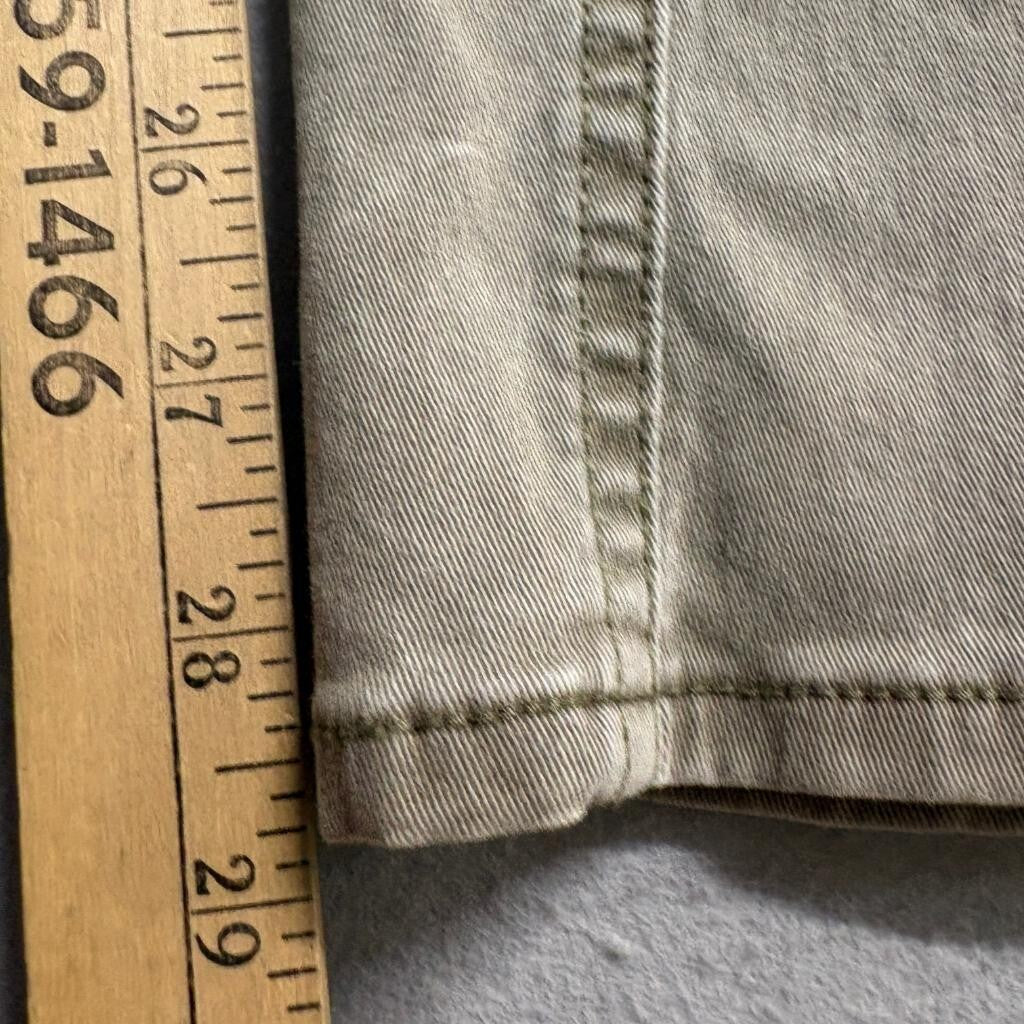 American Eagle Outfitters Pants Womens 12 Regular Green Skinny Utility Seam