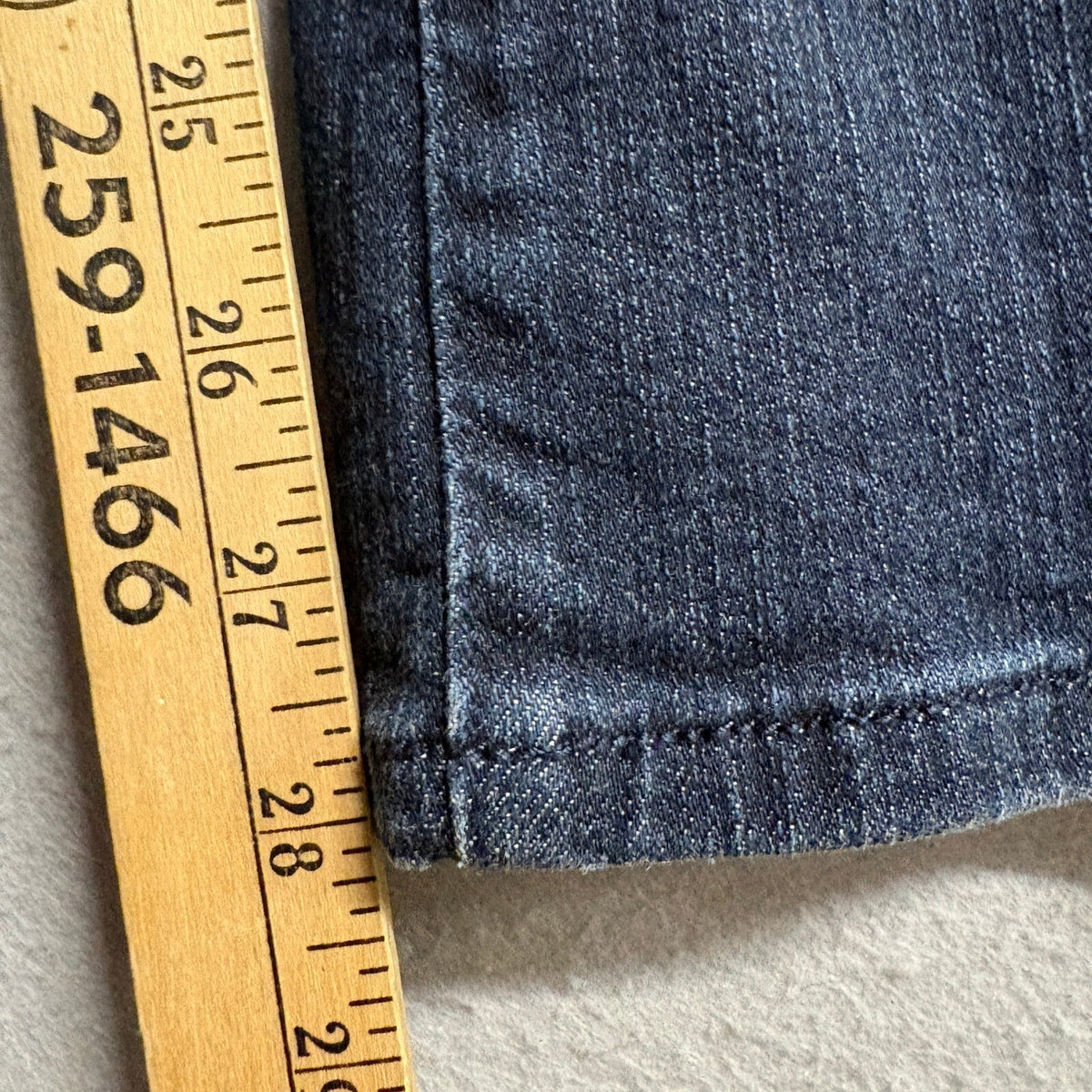 NYDJ Not Your Daughter's Jeans Women 8P Blue Bootcut Stretch Rhinestone Pocket