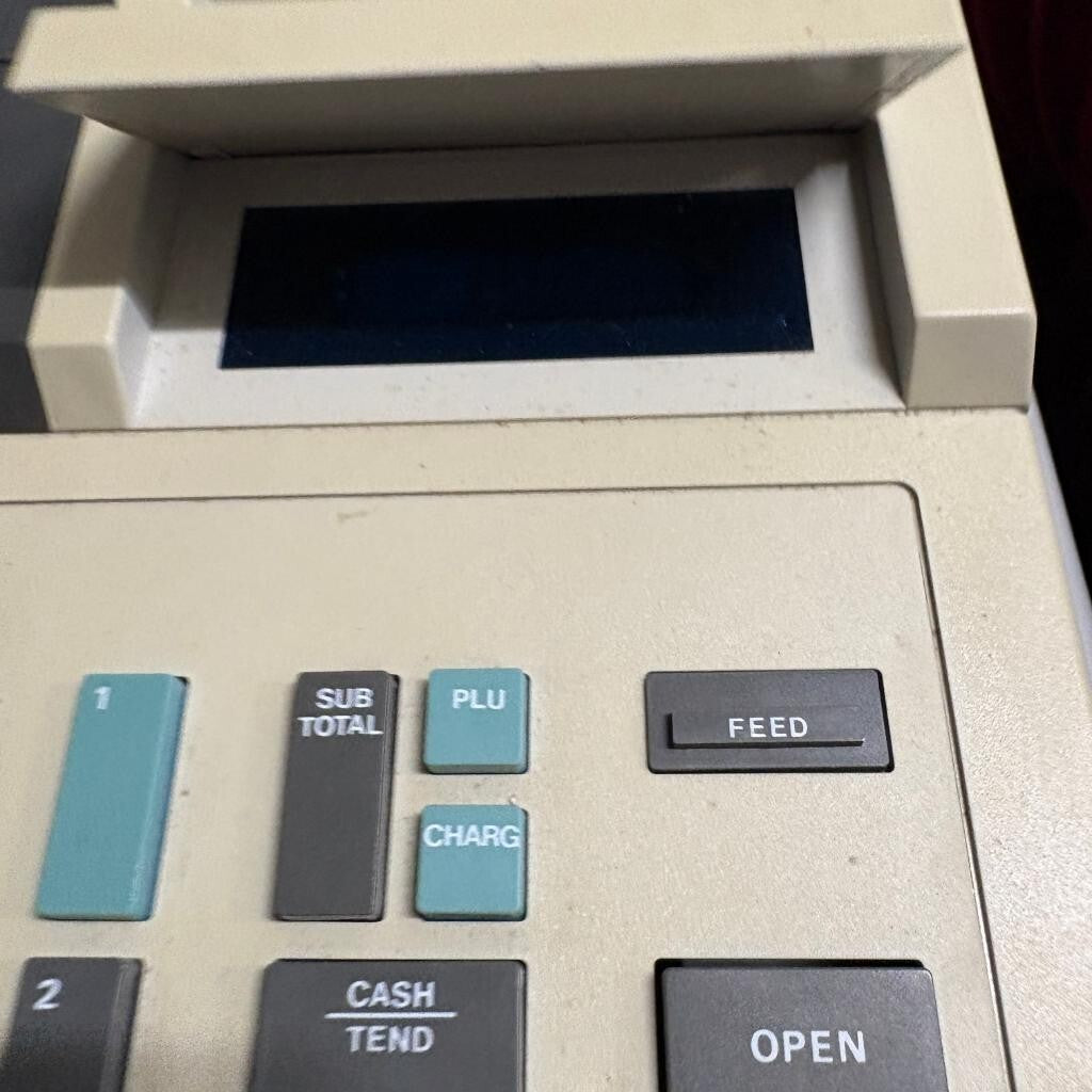 Swintec SW20 Electronic Cash Register with Case Power Adapter and Manual