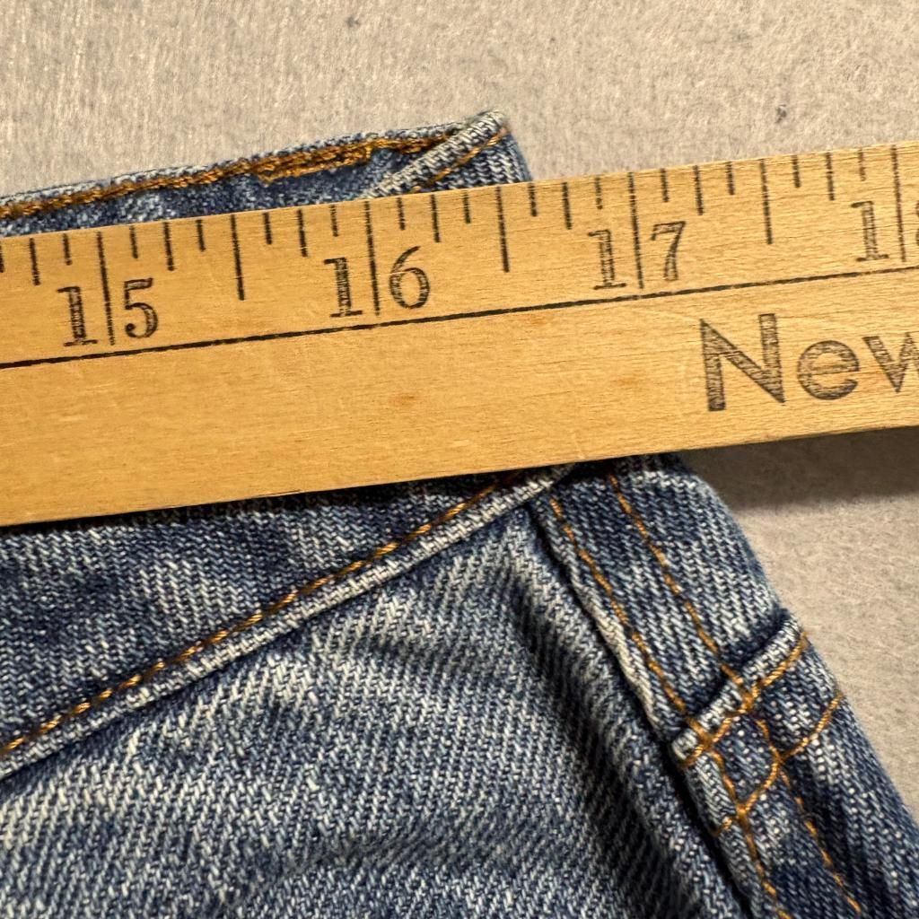 Vanilla Star 90s Boyfriend Jeans Womens 15 Blue Denim Distressed Super High Rise