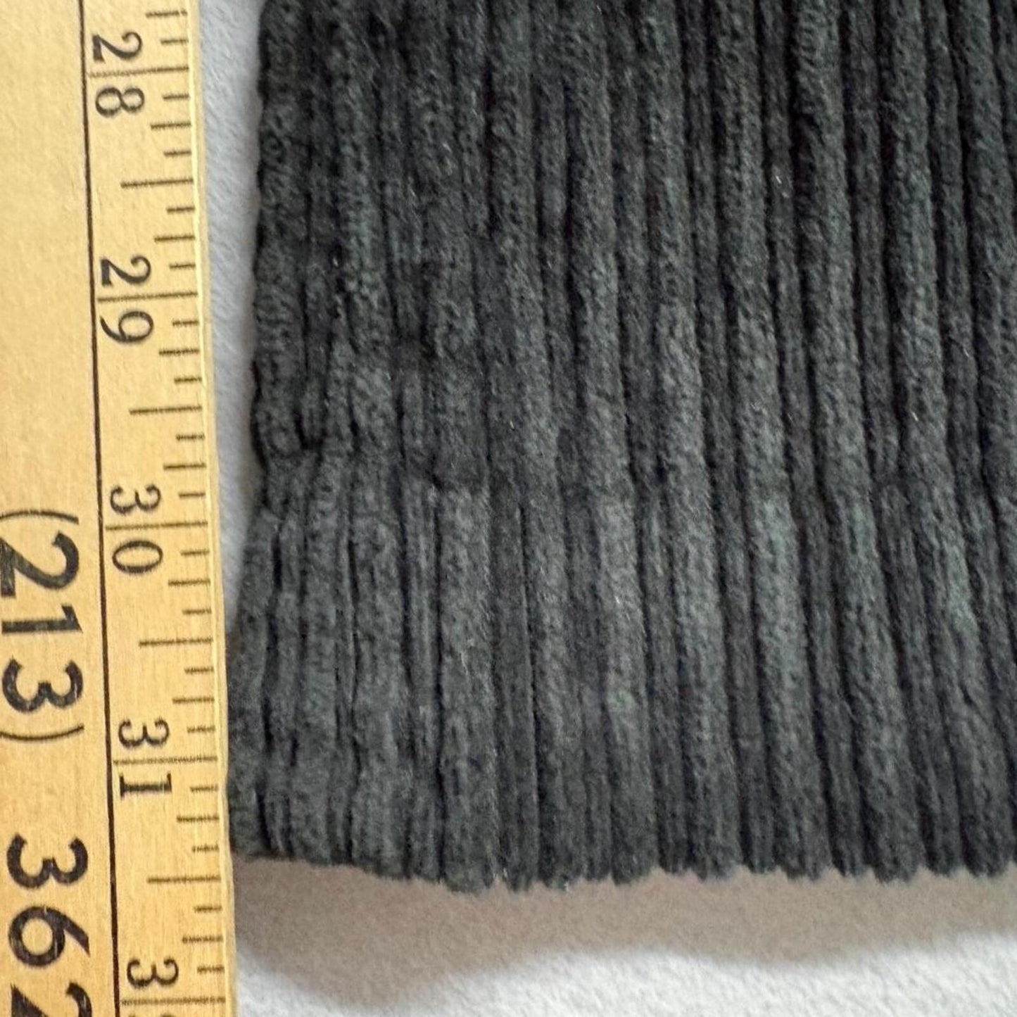 Banana Republic Corduroy Pants Womens 8 Black Stretch Bootcut Ribbed Low Rise