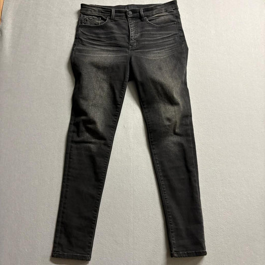 Buckle Black Fit No 75 Skinny Jeans Womens 29x30 Black Denim Stretch