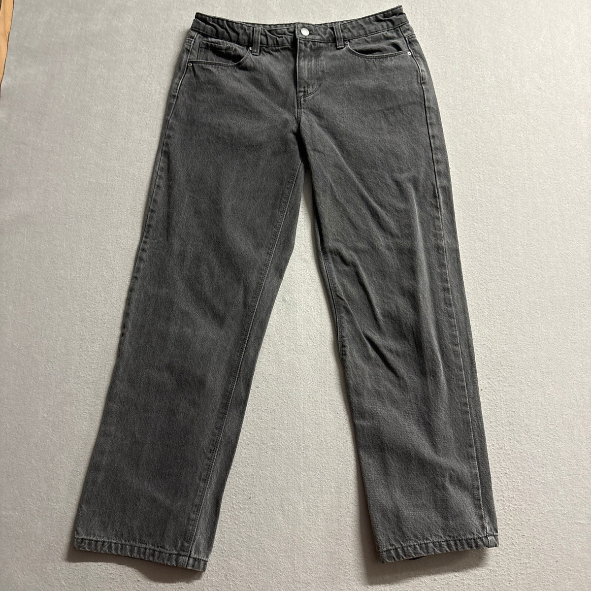 Empyre Zia Vintage Straight Jeans Womens Size 4 Gray Denim 100% Cotton