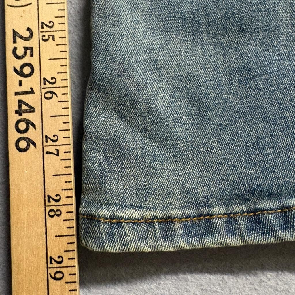 Dazy Flare Jeans Womens Small Blue Denim Stretch Wide Leg Bell Bottom High Rise