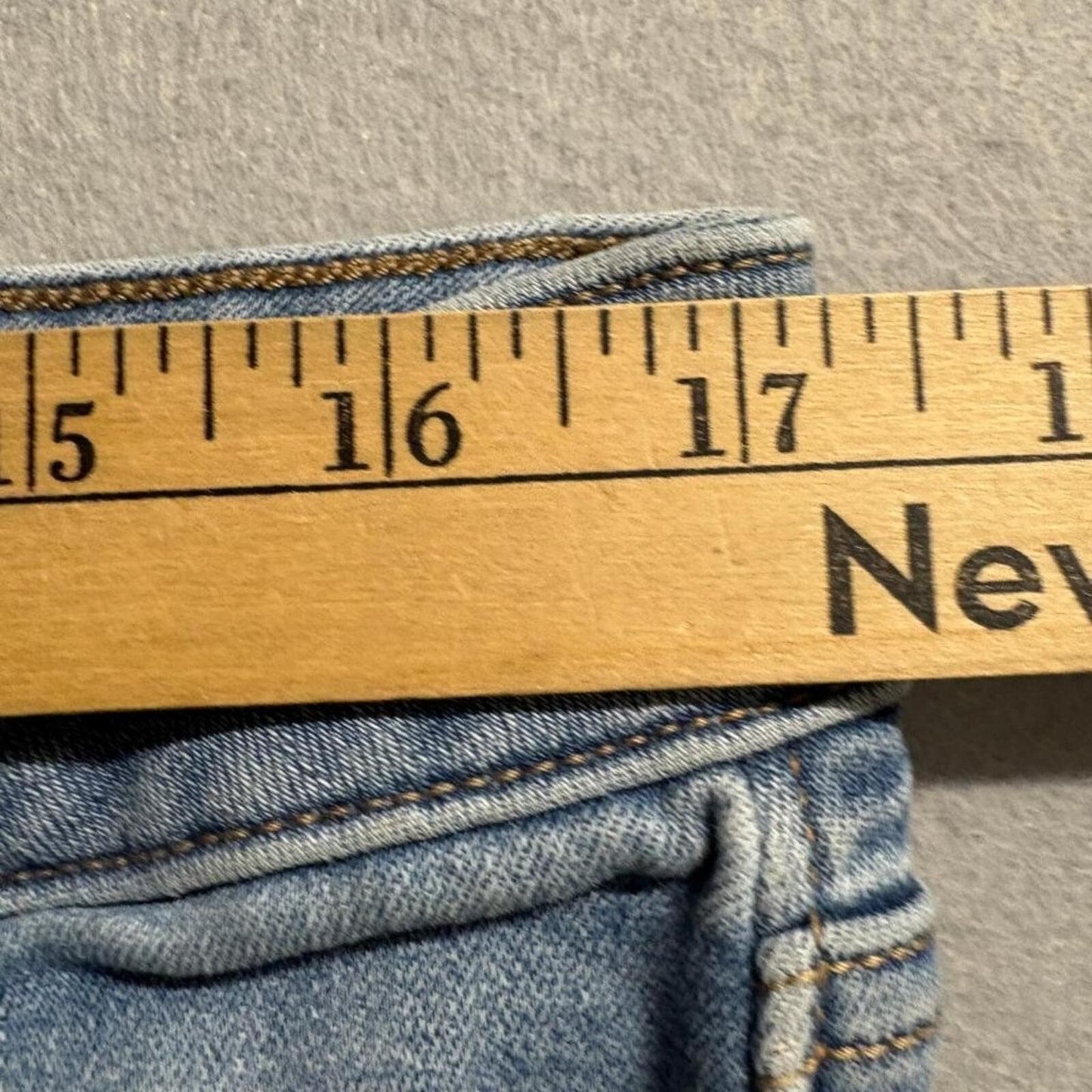 American Eagle Ne(x)t Level Stretch Jegging Jeans Womens 16 Regular Blue Denim