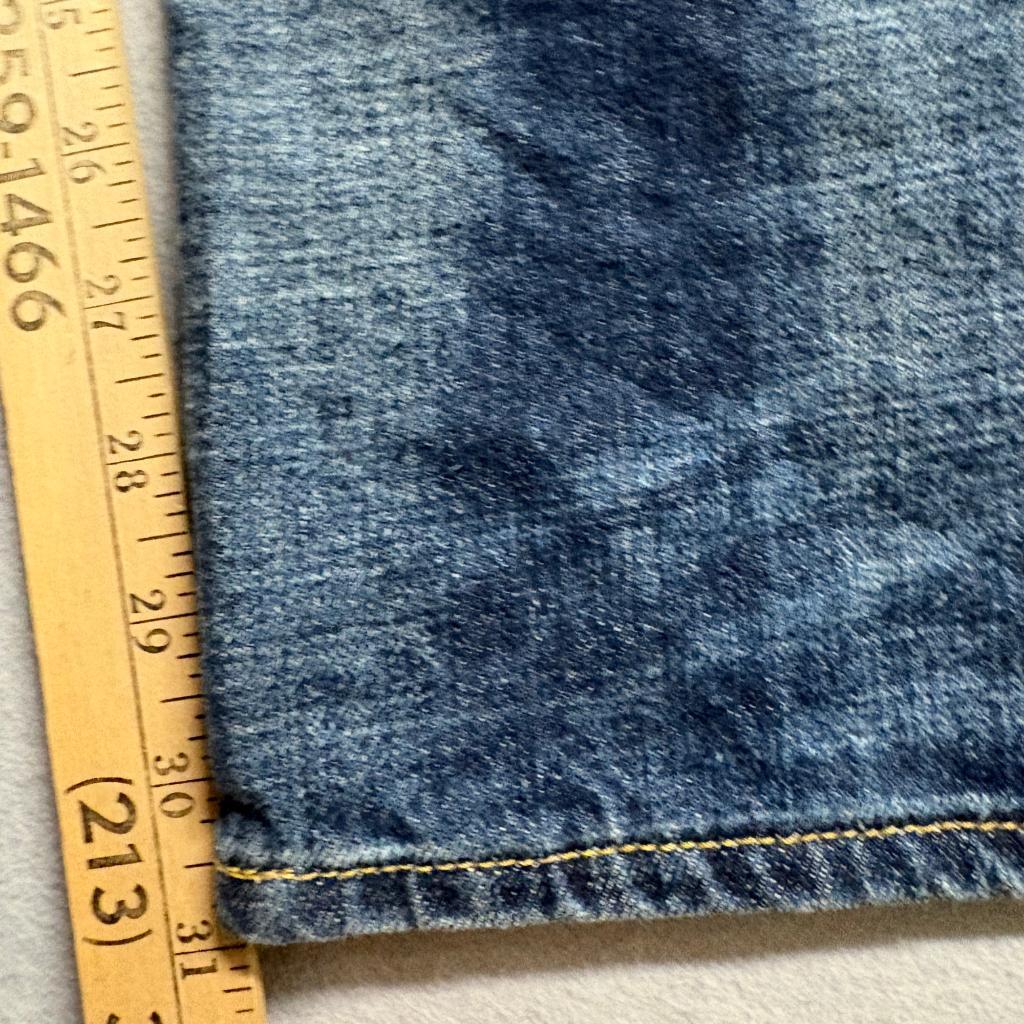 Mossimo Supply Co Mens Slim Fit Distressed Jeans Size 38x32 Blue Denim Ripped