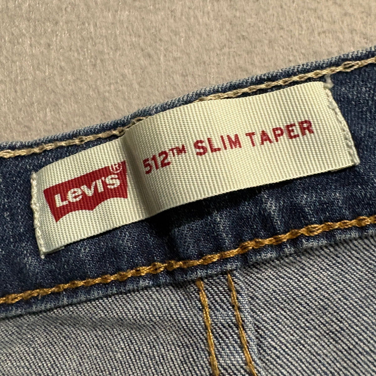 Levis 512 Slim Taper Jeans Boys Size 18 Reg Blue Denim Pants W29 x L29