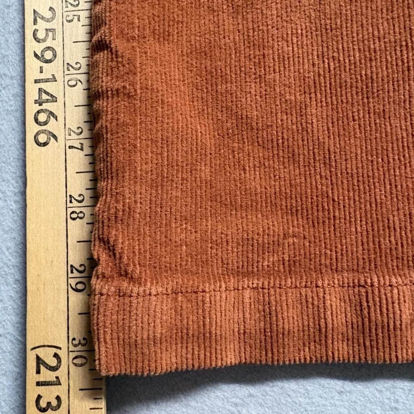 Kensie Jeans The Savannah Corduroy Pants Womens 10/30 Brown High Rise Flare