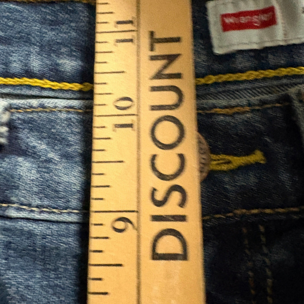 Wrangler Athletic Fit Denim Jeans Mens 29x30 Medium Wash Stretch Blue Denim