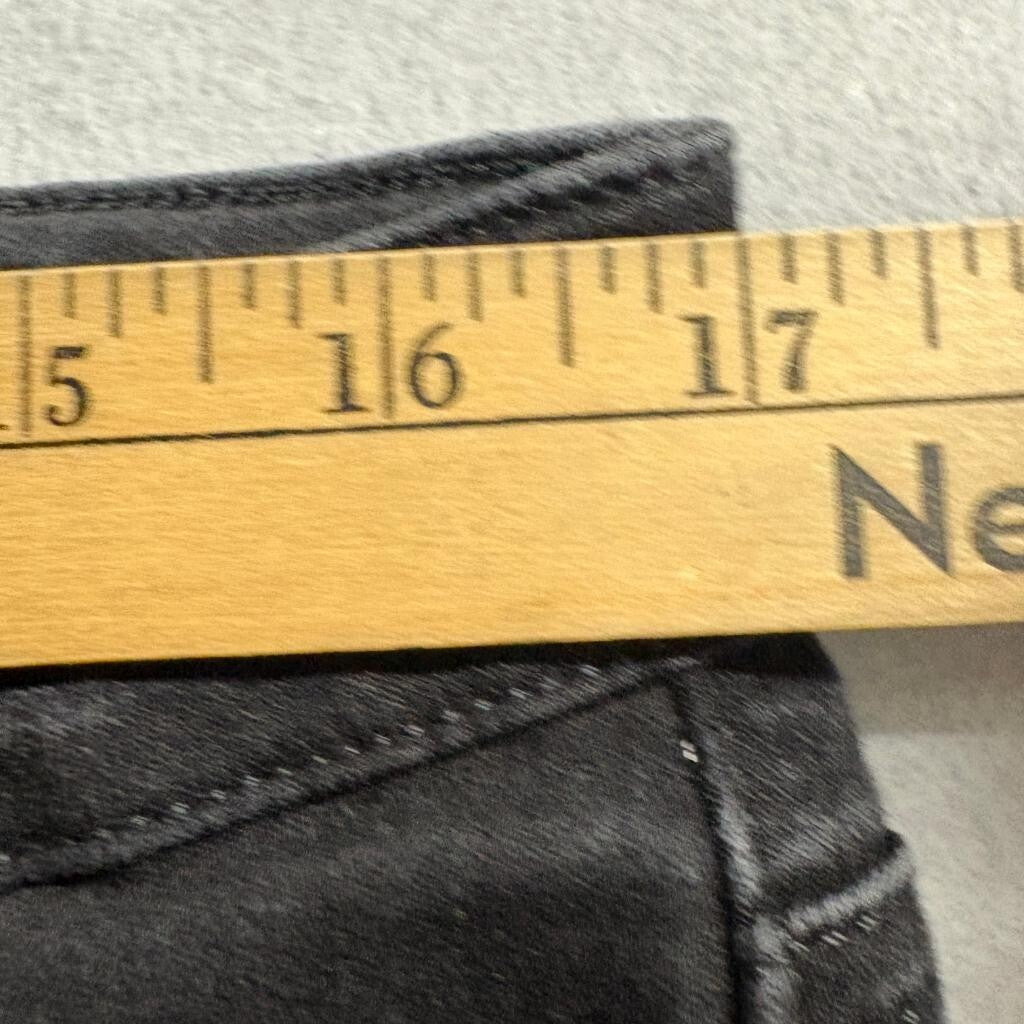 NYDJ Alina Legging Jeans Womens 14 Black Lift Tuck Stretch Denim Skinny